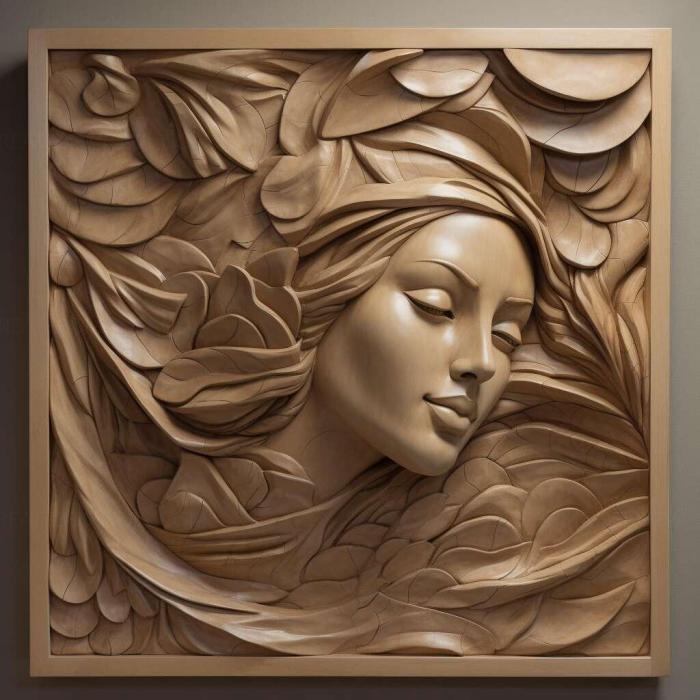 نموذج ثلاثي الأبعاد لآلة CNC 3D Art 